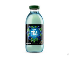 Tea Drink With Blueberry Mint Natural Brewed