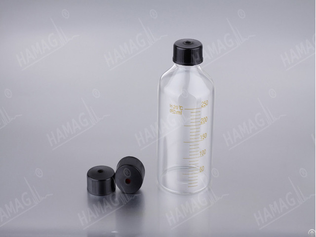 Open-top Bottle With Scale  Ptfe Septa