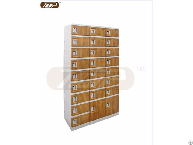 Six Tier Plastic Cabinets Coffee Color