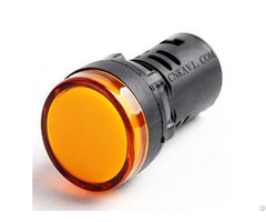 Led Pilot Lamp Signal Light Indicator 22mm Ad26b 22ds Yellow