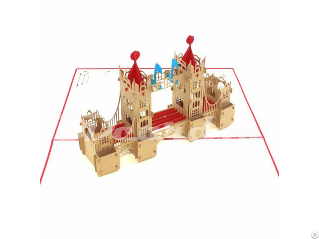 Tower Bridge 1 Pop Up 3d Greeting Card