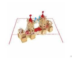 Tower Bridge 1 Pop Up 3d Greeting Card