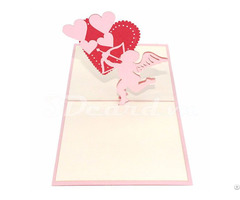 Arrows Love 3d Pop Up Card