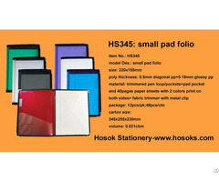 Hs345 Small Pad Folio