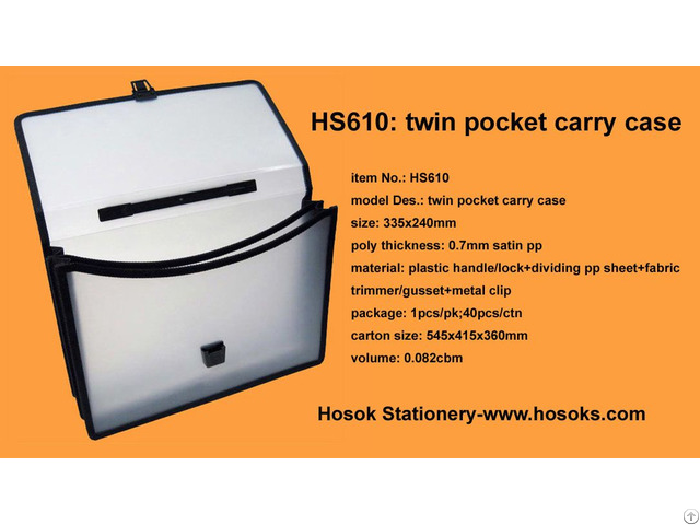 Hs610 Twin Pocket Carry Case