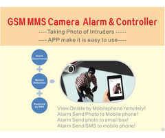 Gsm Mms Camera Alarm Controller