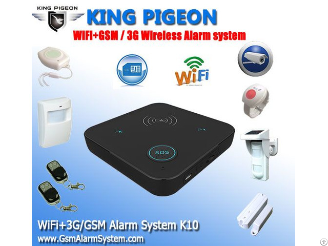 Wifi Gsm 3g Home Care Alarm System K10