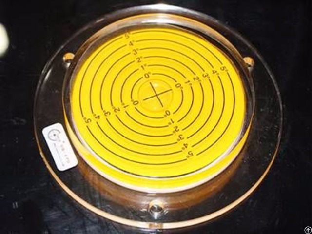 Circular Bubble Level Vial For Base Or Electronics