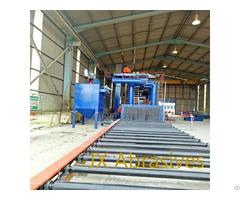 Automatic Sheet Metal Shot Blasting Machine