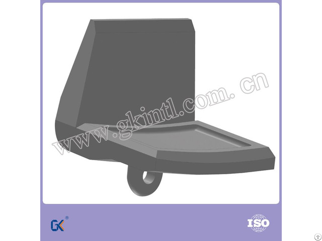 High Chromium Alloy Steel Iso Excavator Wear Bucket Heel Shroud