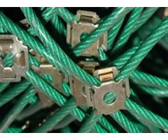 Pvc Coated Wire Rope Net