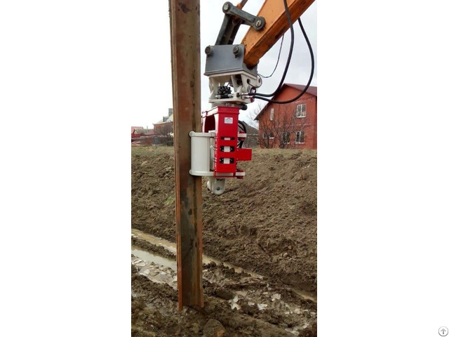 Vibro Hammer Ovr 70sg To Work On A Crane