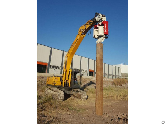 Vibro Hammer Ovr 60sg To Work On A Crane