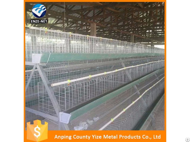 High Quality Electro Galvanzied Poultry Layer Cage For Sale In Nigeria