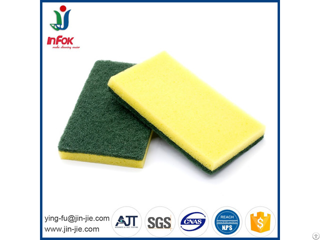 Kitchen Sponge For Washing Dishes Scourer