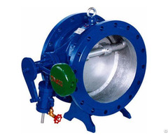 Tilting Disc Check Valve With Counterweight Arm