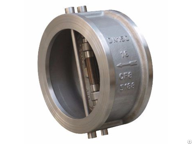 Dual Plate Check Valve Stainless Steel