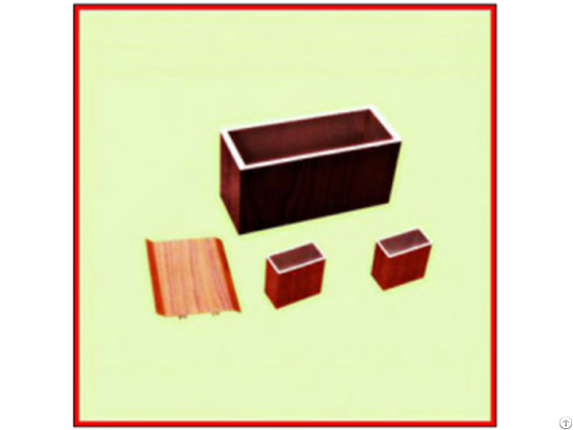 Wooden Pattern Aluminium Profiles