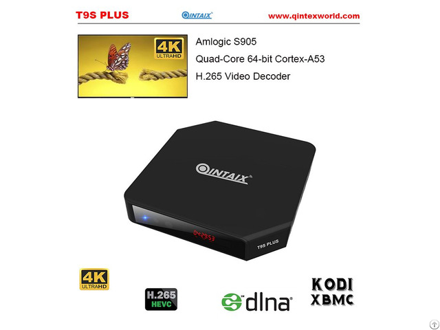 Amlogic S905 Quad Core Set Top Box Android 5 1 Mini Pc Qintex T9s Plus