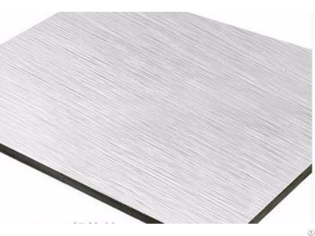 Kingaluc Brushed For Wall Decorative Aluminum Composite Panel