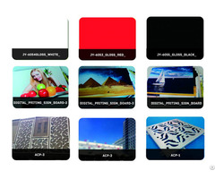 Kingaluc High Gloss Color Sign Board Aluminum Composite Panel