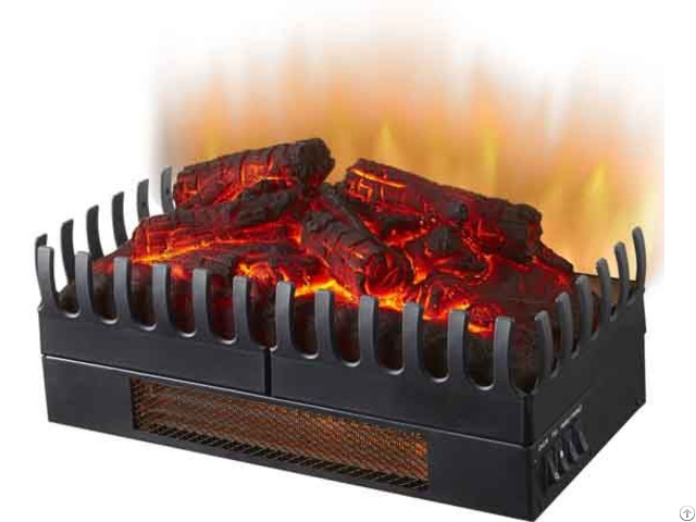 Electric Fireplace Log Set Insert With Heater