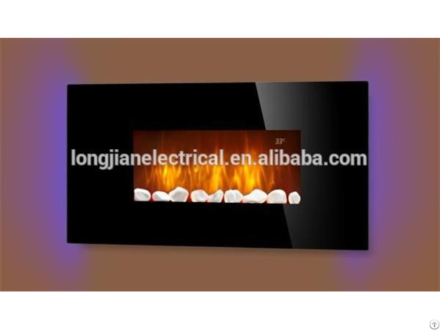 Led Sidelight Wall Mounted Electric Fireplace