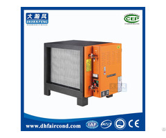 Sharp Sale Commercial Kitchen Cooling Oil Fume Esp Lampblack Electrostatic Precipitator Price