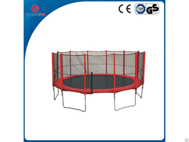 14ft Uv Resistant Trampoline With Safety Net