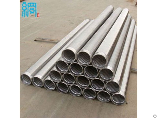 Wedge Wire Screen Use For Api Petroleum Well Casing Pipe