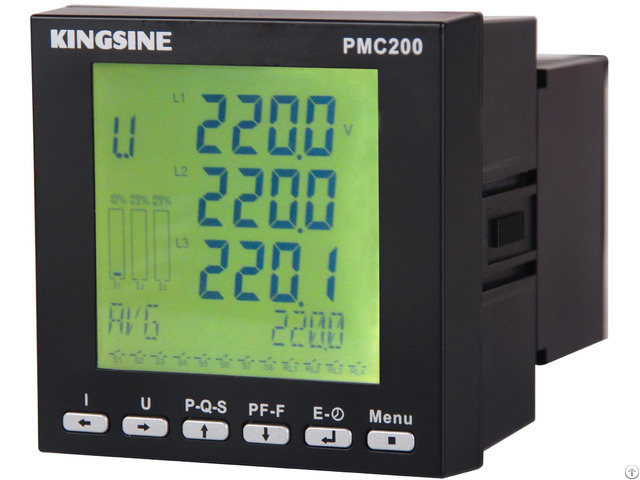 Three Phase Multifunction Smart Kwh Meter Pmc200