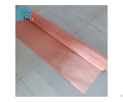 Red Copper Wire Mesh