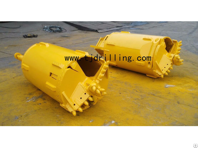 Double Cut Rock Drilling Bucket