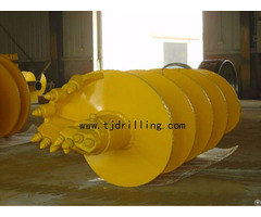 Single Cut Rock Auger