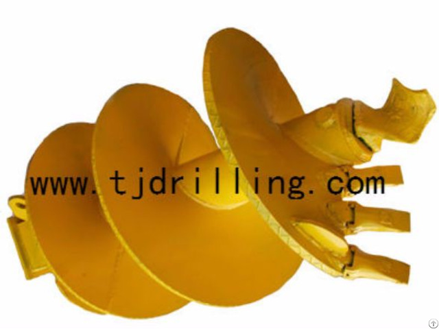 Single Cut Soil Auger