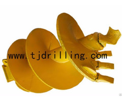 Single Cut Soil Auger