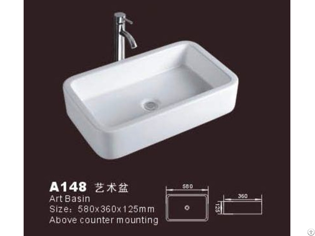 White Vessel Sink