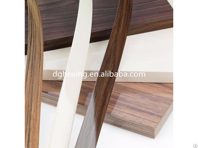 Wood Grain Pvc Edge Banding For Furniture