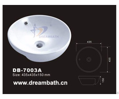 Semi Recessed Basin