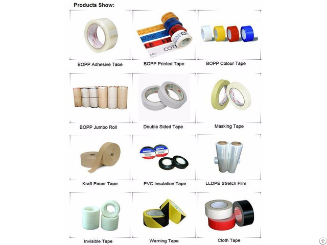 China Good Quality Sticky Bopp Self Adhesive Packing Tape