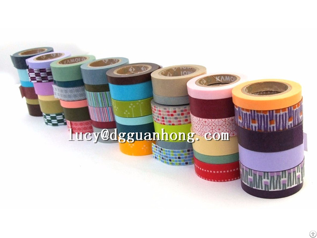 Colorful China Cheap Hot Sale Masking Adhesive Tape