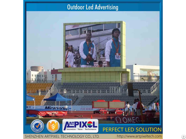 Good Quality Hd Full Color High Brightness Outdoor Usage P10 Led Display