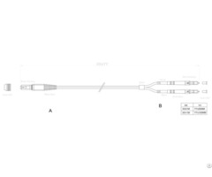 Mtrj Lc Fiber Optic Patch Cable