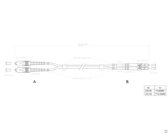 Sc Lc Fiber Optic Patch Cable