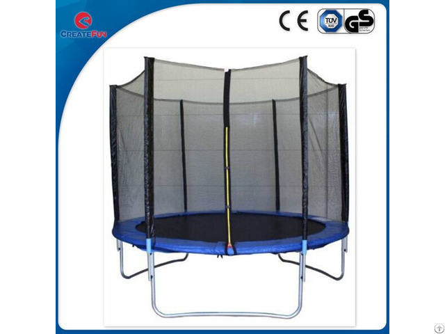 Createfun 8ft Large Kids Fiberglass Trampoline For Sale