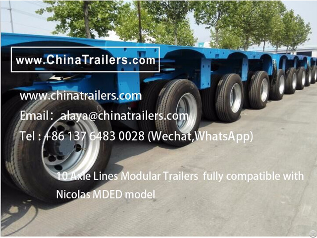 Goldhofer Thp Sl Modular Trailers For Mexico
