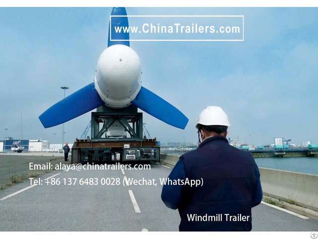 Wind Power Blade Trailer For Selling To America