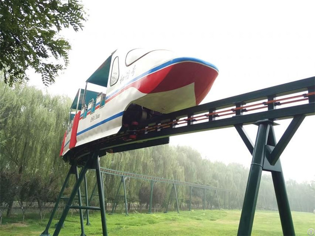 Park Transportation Monorail Train Resort Or Landscape Mover