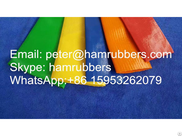 Pvc Material Layflat Hose