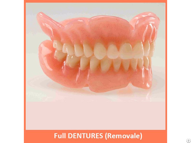 Full Dentures Removale